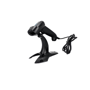 Pos SC2DU54 1D  2D USB negro con soporte  Lector