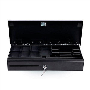 SEYPOS VERTICAL 460x170 RJ11 INOX  Cajón Portamonedas