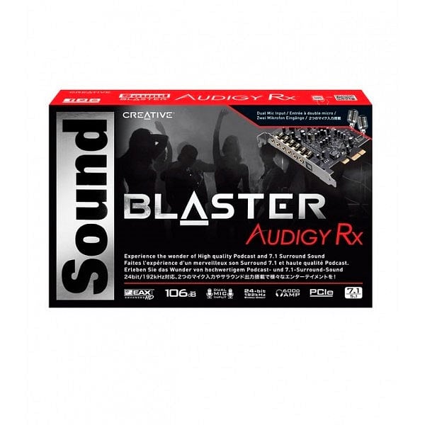 Creative Sound Blaster Audigy RX  Tarjeta de sonido