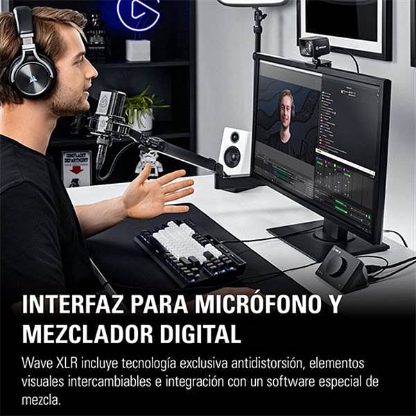 Elgato Wave XLR  Tarjeta de sonido