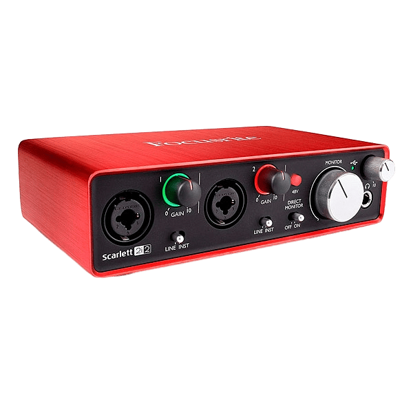 Focusrite 2i2 2nd Gen USB  Tarjeta de Sonido