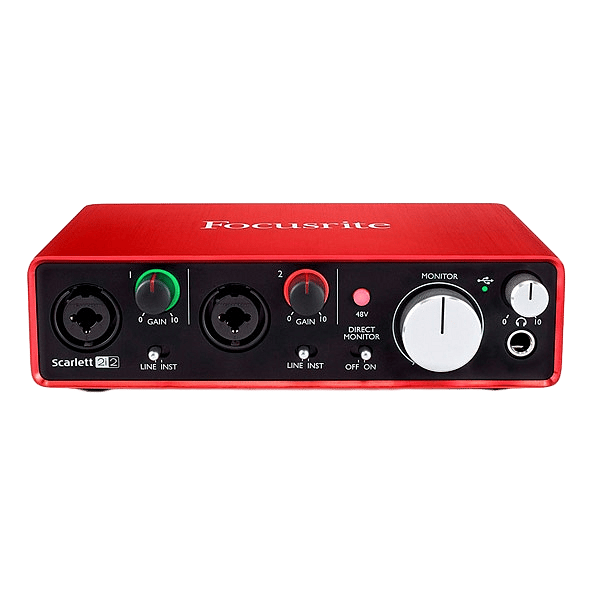 Focusrite 2i2 2nd Gen USB  Tarjeta de Sonido