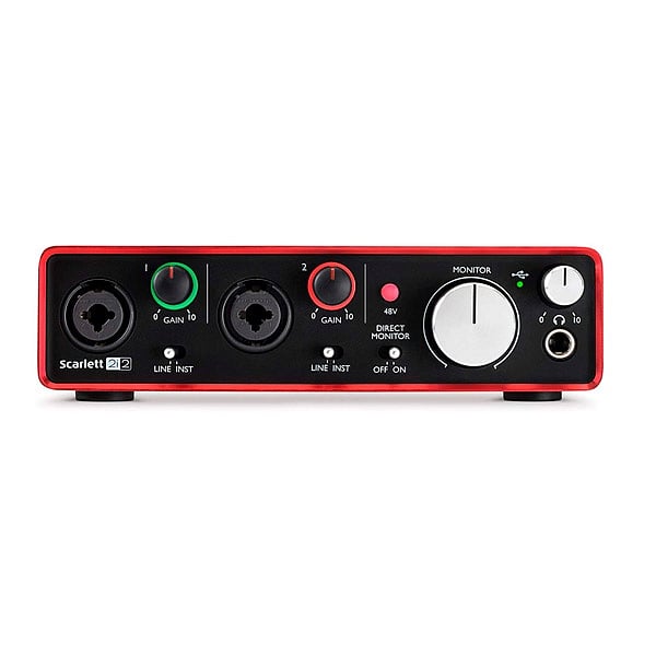 Focusrite 2i2 2nd Gen USB  Tarjeta de Sonido