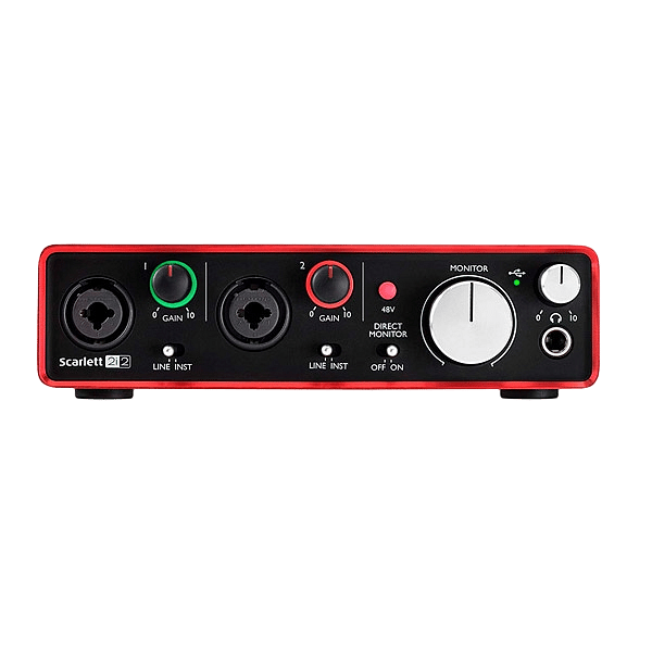 Focusrite 2i2 2nd Gen USB  Tarjeta de Sonido