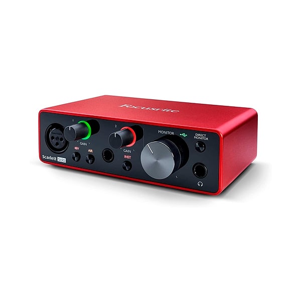 Focusrite Scarlett SOLO 3nd Gen USB  Tarjeta de Sonido