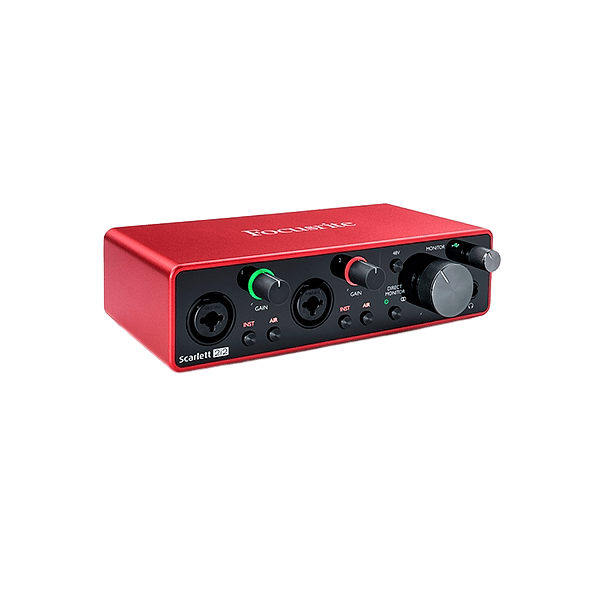 Focusrite Scarlett 2i2 3nd Gen USB  Tarjeta de Sonido