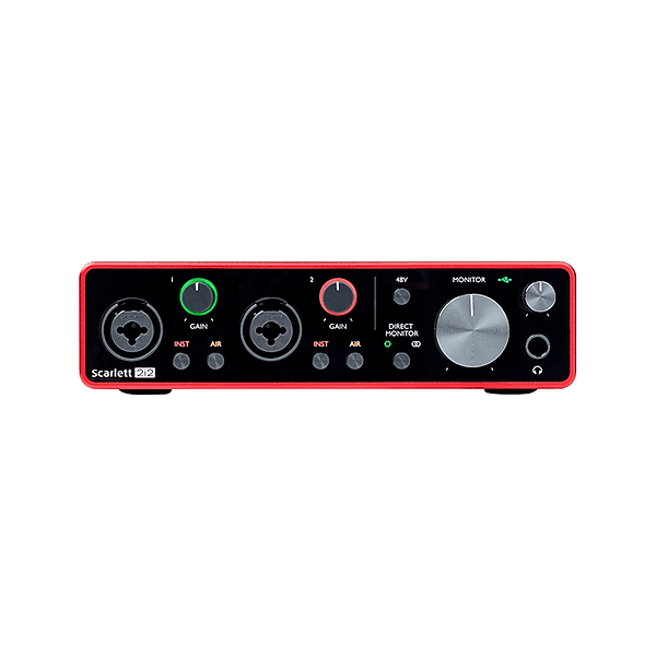 Focusrite Scarlett 2i2 3nd Gen USB  Tarjeta de Sonido