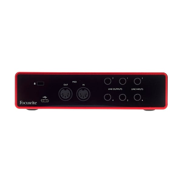 Focusrite Scarlett 4i4 3nd Gen USB  Tarjeta de Sonido