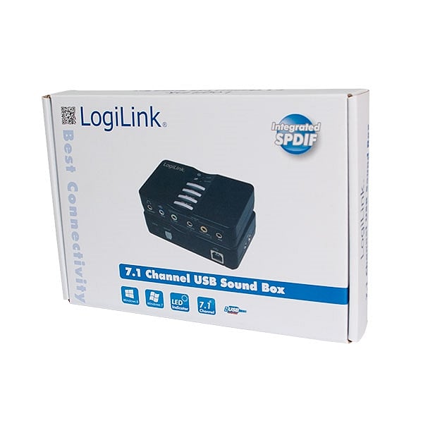 LOGILINK 71 USB BOX UA0099  Tarjeta de sonido