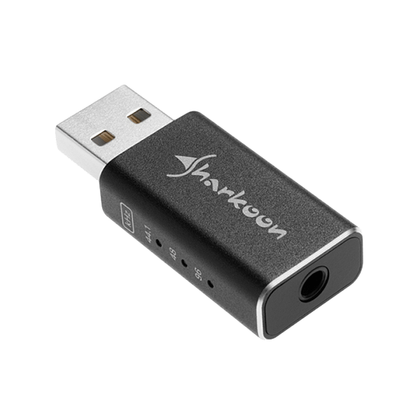Sharkoon Gaming DAC Pro S V2 USB  Tarjeta de Sonido