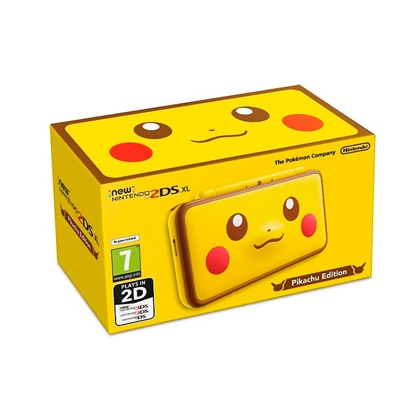 Nintendo New 2DS XL Edición de Pikachu  Consola