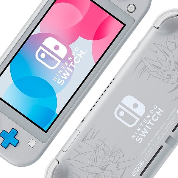 Nintendo Switch Lite Zacian y Zamazenta  Videoconsola