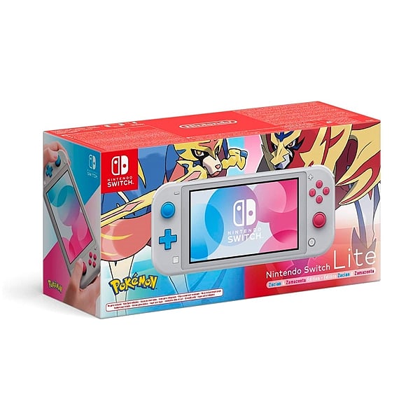 Nintendo Switch Lite Zacian y Zamazenta  Videoconsola