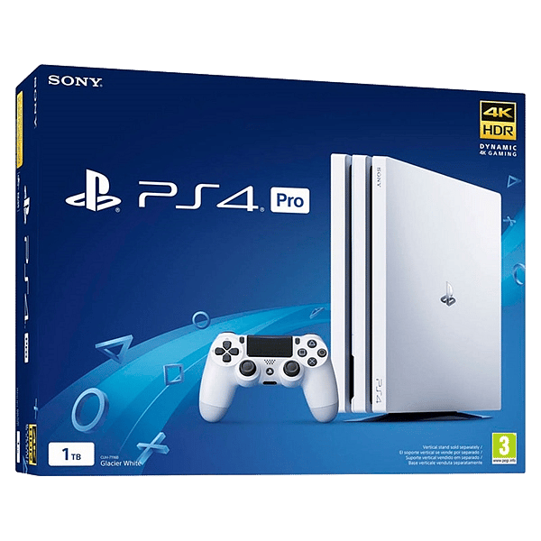 Sony PlayStation 4 Pro 1TB Blanca  Consola