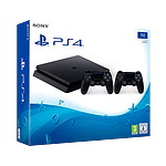Sony PS4 Slim 1TB  2 Mandos Dualshock V2  Consola