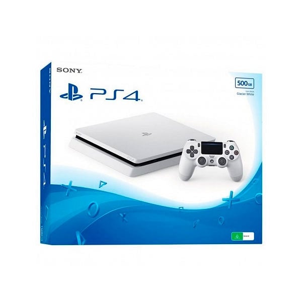 Sony PS4 Slim 500GB Blanco Nuevo chasis  Videoconsola