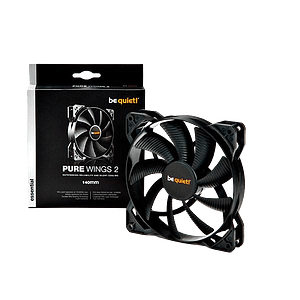 Be Quiet Pure Wings 2 140 x140 Black  Ventilador Be Quiet Pure Wings 2 140 x140 Black  Ventilador