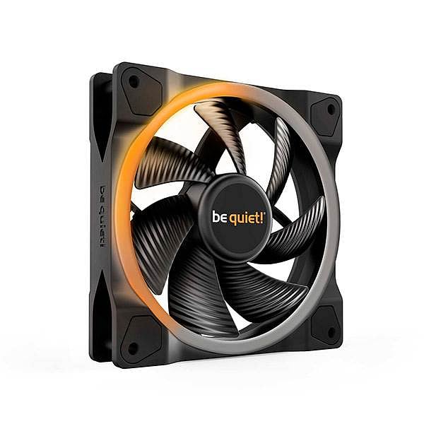 Be Quiet Light Wings 120x120 ARGB Black  Ventilador