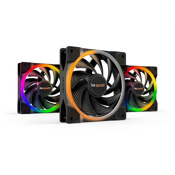 Be Quiet Light Wings 120mm pack 3 unidades ARGB  Ventilador