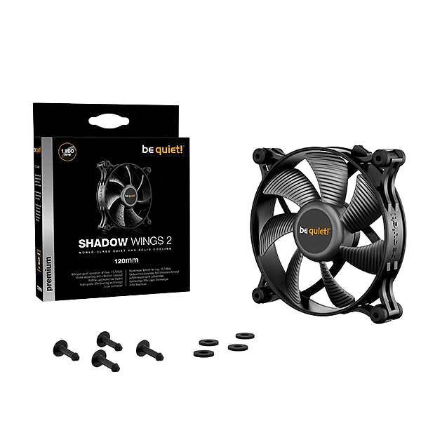 Be Quiet Shadow Wings 2 120mm  Ventilador