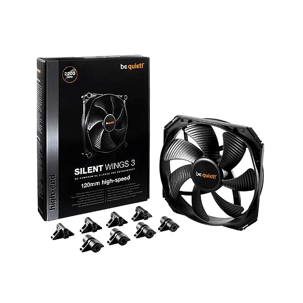 Be Quiet Silent Wings 3 High Speed 120mm  Ventilador