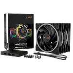 Be Quiet Light Wings High Speed 140mm ARGB   Ventilador Be Quiet Light Wings High Speed 140mm ARGB   Ventilador