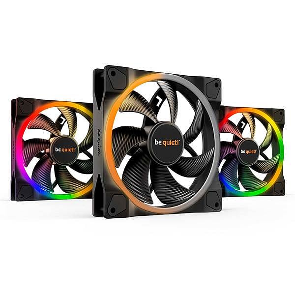 Be Quiet Light Wings pack pack 3 unidades 140mm ARGB  Ventilador