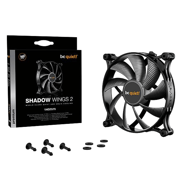 Be Quiet Shadow Wings 2 140mm  Ventilador