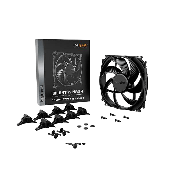 Be Quiet Silent Wings 4 PWM High Speed 140mm  Ventilador