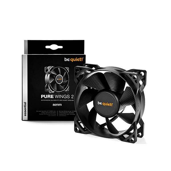 Be Quiet Pure Wings 2 PWM 80mm  Ventilador