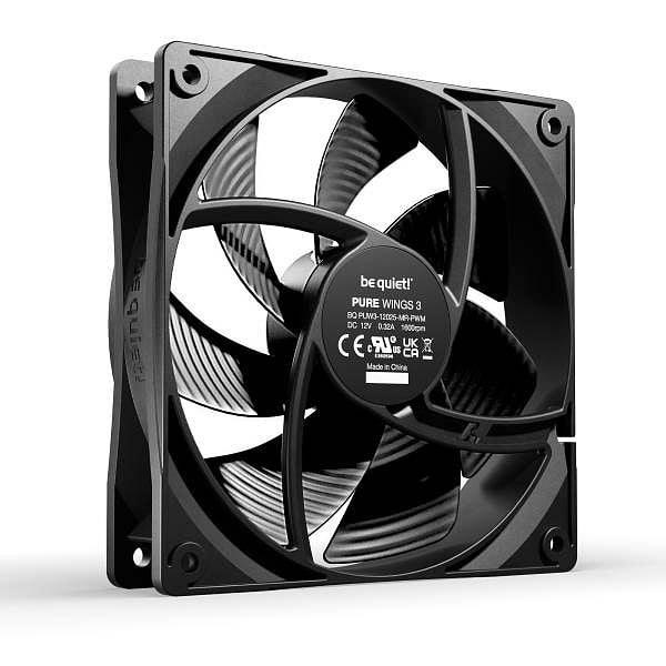 Be Quiet Pure Wings 3 120mm PWM   Ventilador