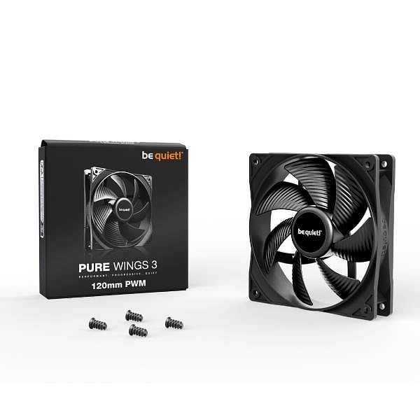 Be Quiet Pure Wings 3 120mm PWM   Ventilador