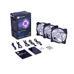 Cooler Master MasterFan Pro 120 RGB AP 3ud  controller