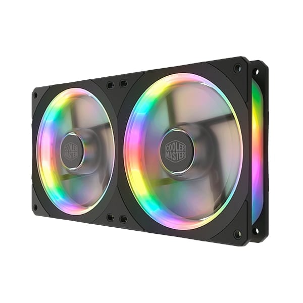 Cooler Master MasterFan SF240P ARGB 2x12cm  Ventilador