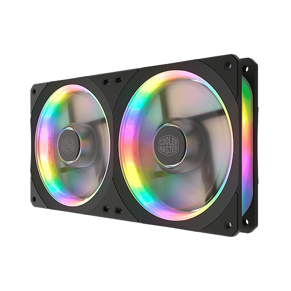 Cooler Master MasterFan SF240P ARGB 2x12cm  Ventilador