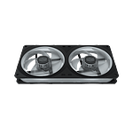 Cooler Master MasterFan SF240P ARGB 2x12cm  Ventilador