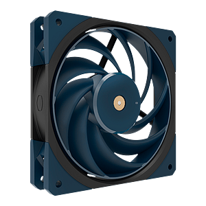 Cooler Master Mobius 120 OC  Ventilador 12cm Negro Aspas anulares RBD antivibración