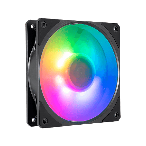 Cooler Master Mobius 120P ARGB Carcasa del ordenador Ventilador Negro