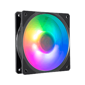 Cooler Master Mobius 120P ARGB Carcasa del ordenador Ventilador Negro