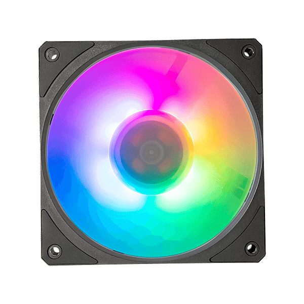 Cooler Master Mobius 120P ARGB Carcasa del ordenador Ventilador Negro