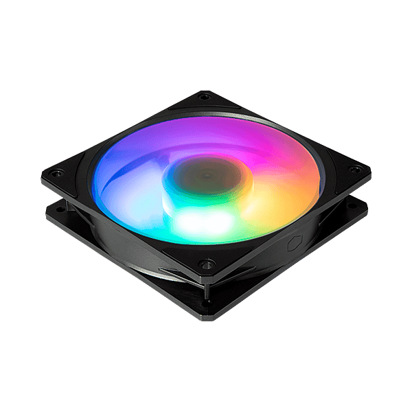 Cooler Master Mobius 120P ARGB Carcasa del ordenador Ventilador Negro