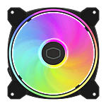 Cooler Master MasterFan MF140 HALO Ventilador ARGB Ring 14 cm Black