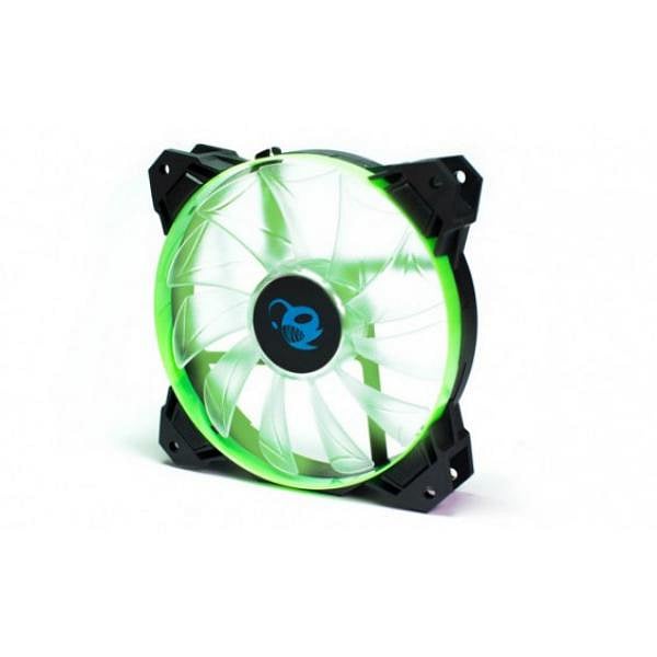 Coolbox Deepgaming Deepwind 12X12 LED verde  Ventilador