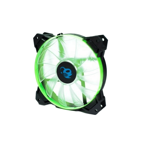 Coolbox Deepgaming Deepwind 12X12 LED verde  Ventilador