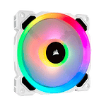 VENTILADOR CAJA ADICIONAL 12X12 CORSAIR LL120 RGB BLANCO