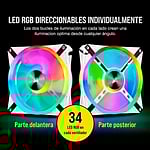 Corsair QL120 RGB 120mm  Ventilador