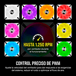 Corsair QL120 RGB 120mm  Ventilador