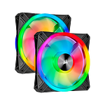 Corsair QL140 RGB Dual Pack 140mm  Ventilador