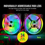 Corsair QL140 RGB Dual Pack 140mm  Ventilador