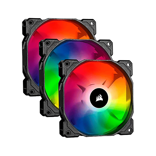 Corsair SP120 Elite RGB Triple Pack 120mm con Node Core Ventilador